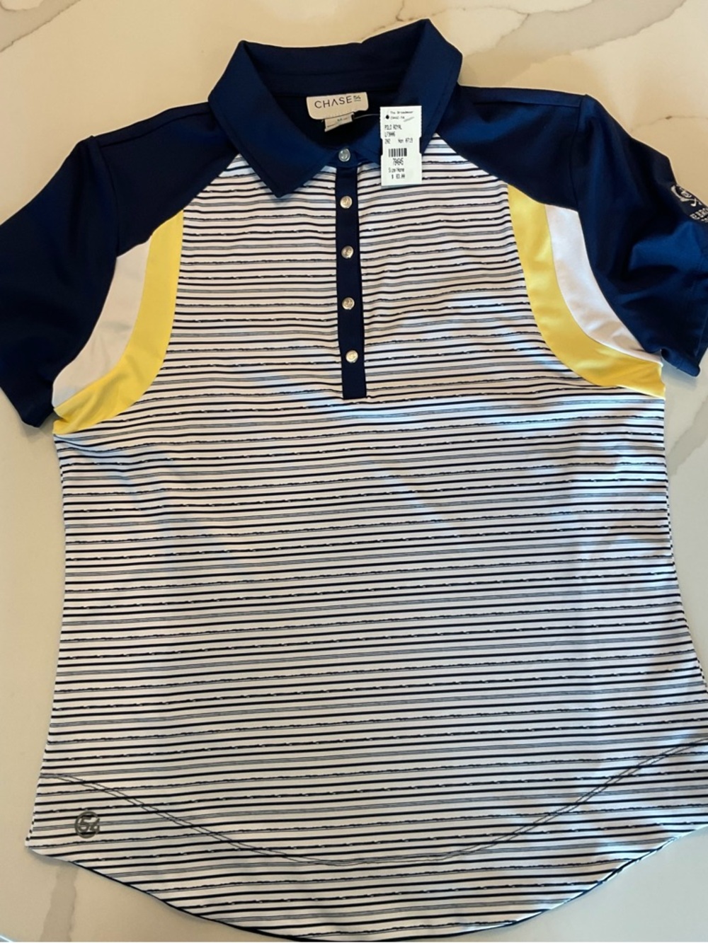 CHASE Women’s GOLF Polo from the Broadmoor golf course-NWT